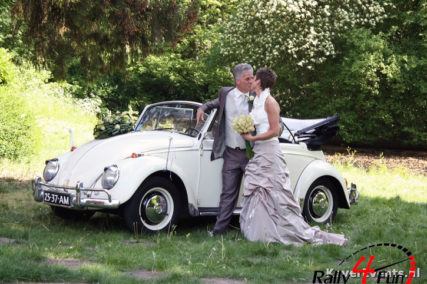 huur witte Kever cabrio