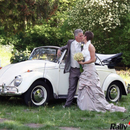 huur witte Kever cabrio