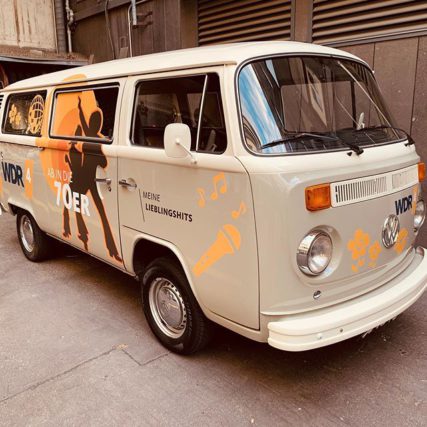 Reclameverhuur kever VW busje WDR